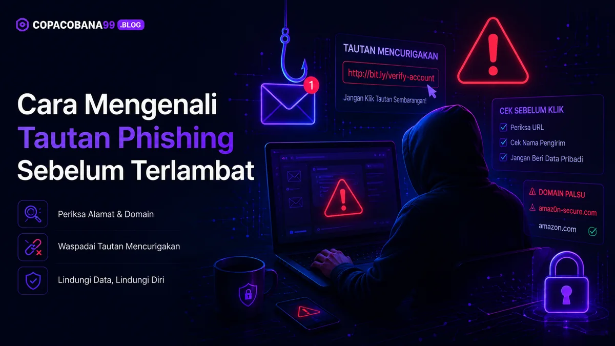 Cara Mengenali Tautan Phishing Sebelum Terlambat